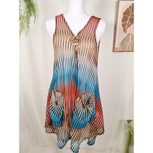 Paradise USA Women's Sheer Swimsuit Cover One Piece